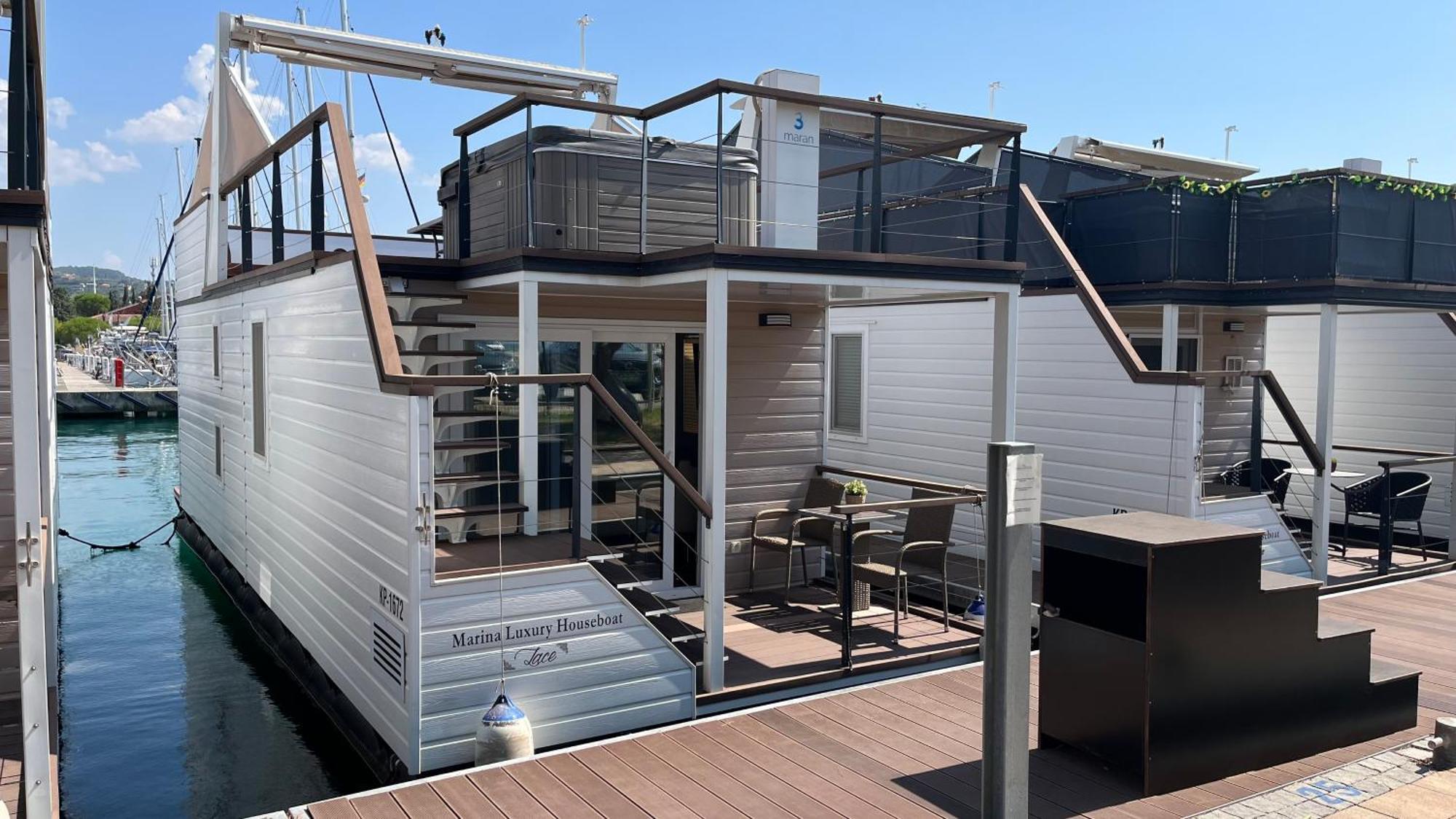 בפורטורוז Marina Luxury Houseboat Lace מראה חיצוני תמונה