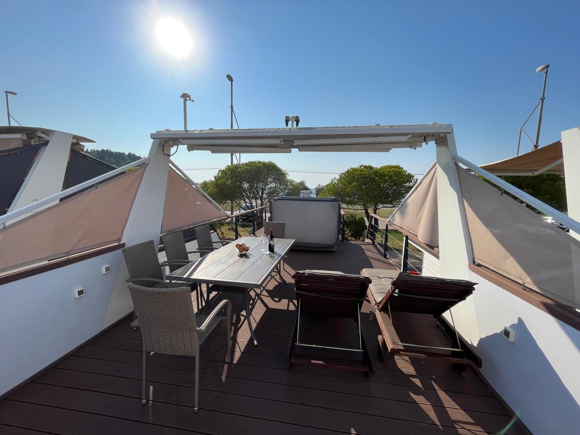 בפורטורוז Marina Luxury Houseboat Lace מראה חיצוני תמונה